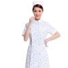 summer Korea short sleeve floral print uniform for nurse