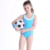 upgrade child swimwear girl swimming  training suit Color color 7