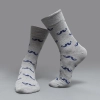 casual hat print cotton socks unisex design