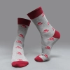 casual hat print cotton socks unisex design