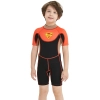 2018 new design short sleeve boy  wetsuits swimwear Color color 3