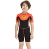 2018 Europe short sleeve boy children swimwear wetsuit