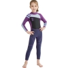 long sleeve anti UV slim fit children boy  wetsuit swimming suit