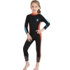 long sleeve one-piece girl  children wetsuit swimming suit swimwear