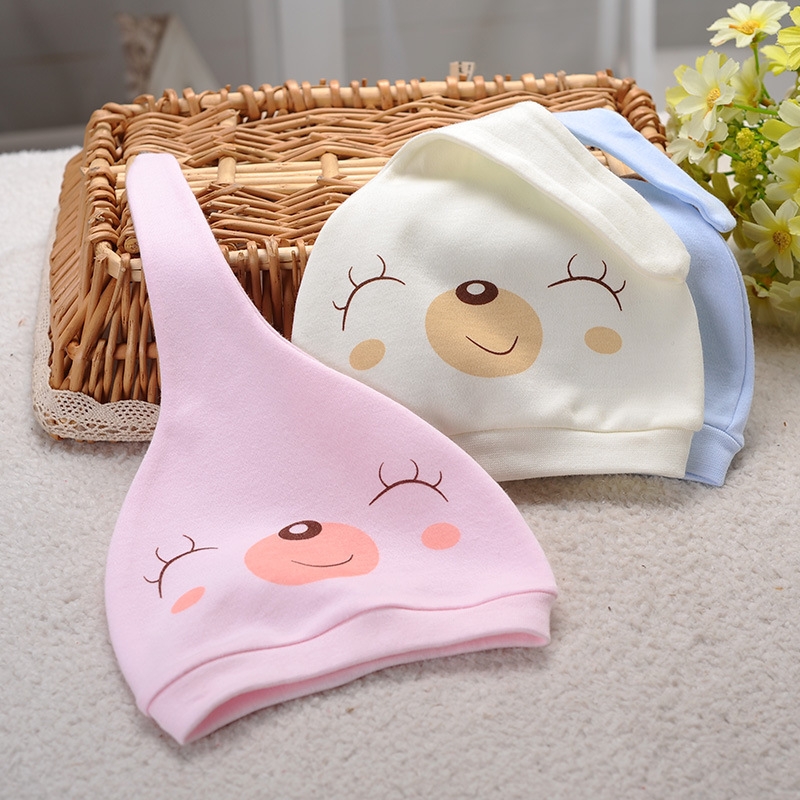 cotton Water drops cute newborn infant hat wholesale Factory Wholesale