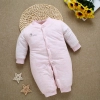 winter warm cute newborn clothes infant rompers Color color 5