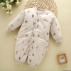 winter warm cute newborn clothes infant rompers Color color 12