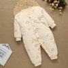 winter warm cute newborn clothes infant rompers Color color 16
