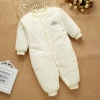winter warm cute newborn clothes infant rompers Color color 17