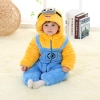 angry bird  flannel thicken children romper