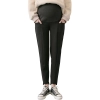 fashion spring autumn design maternity pregnant jeans belly pant Color Black