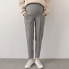 fashion spring autumn design maternity pregnant jeans belly pant Color Light Gray