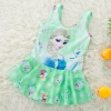 2020 new  Frozen character print little girl teen swimwear