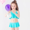 cheap holed little girl bikini teen swimwear bikini