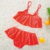 cheap holed little girl bikini teen swimwear bikini