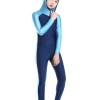 high quality little girl teen hooded swimwear bruqini Color color 6