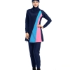 fashion women full cover up swimwear burqini Muslim swimsuits Color color 4