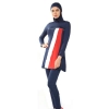 high quality women hooded swimwear burqini Muslim swimsuits Color color 3