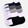 solid color ankle length formal men cotton socks
