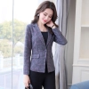 2018 wild fashion one button long sleeve women blazer jacket