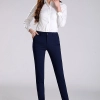 formal office lady women full length pencil pant straight leg pant