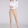 formal office lady women full length pencil pant straight leg pant