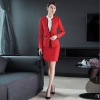 fashion office business women pant suits  work uniform
