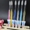 high quality colorful  handler hotel disposable toothbrush