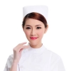 fashion three bar medical store clerk hat nurse doctor  hat uniform