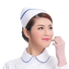 fashion high quality nurse doctor bar printing hat nurse hat Color color 5