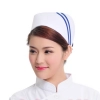 fashion high quality nurse doctor bar printing hat nurse hat