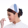 fashion three bar medical store clerk hat nurse doctor  hat uniform Color color 10