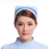 fashion three bar medical store clerk hat nurse doctor  hat uniform