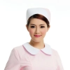 fashion three bar medical store clerk hat nurse doctor  hat uniform