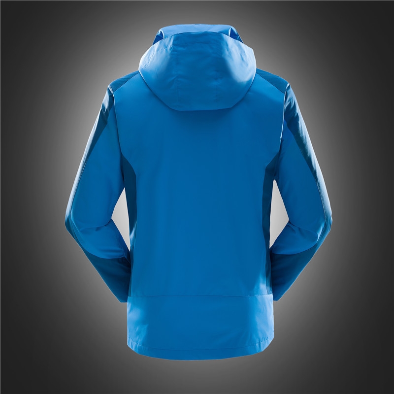 Men's Outdoor Tactical Windbreaker - Lightweight Waterproof Hiking & Sports Jacket