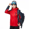 fashion candy color Interchange Jacket outdoor coat Color women red