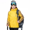 fashion candy color Interchange Jacket outdoor coat Color women yellow