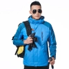 fashion men/men windbreaker Interchange Jacket outdoor coat Color men blue