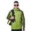 fashion men/men windbreaker Interchange Jacket outdoor coat Color men green