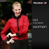 black patchwork closure bar waiter shirts cafe uniforms