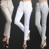 fashion korea high quality office lady OL career women capris pants