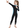 long sleeve one-piece girl  children wetsuit swimming suit swimwear