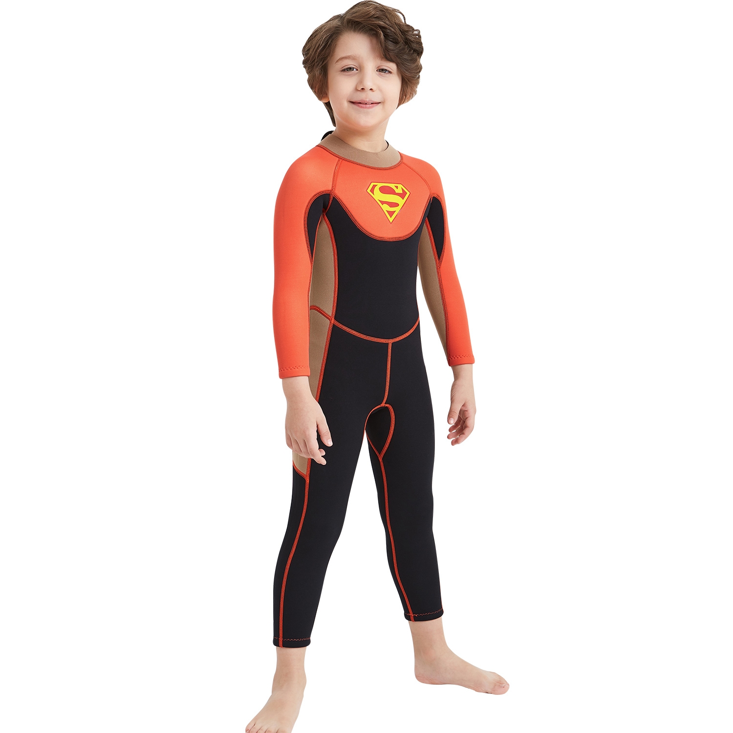long sleeve anti UV x-manta children  wetsuit swimming suit for boy teen