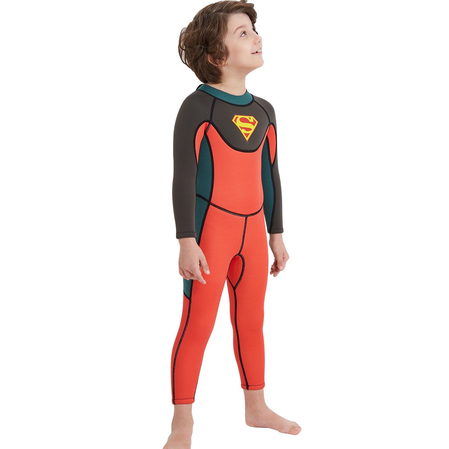 long sleeve anti UV x-manta children  wetsuit swimming suit for boy teen