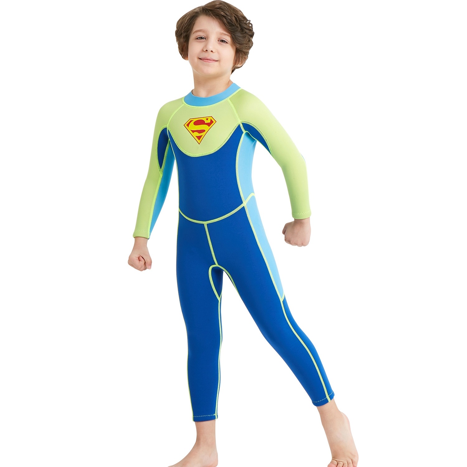 long sleeve anti UV x-manta children  wetsuit swimming suit for boy teen