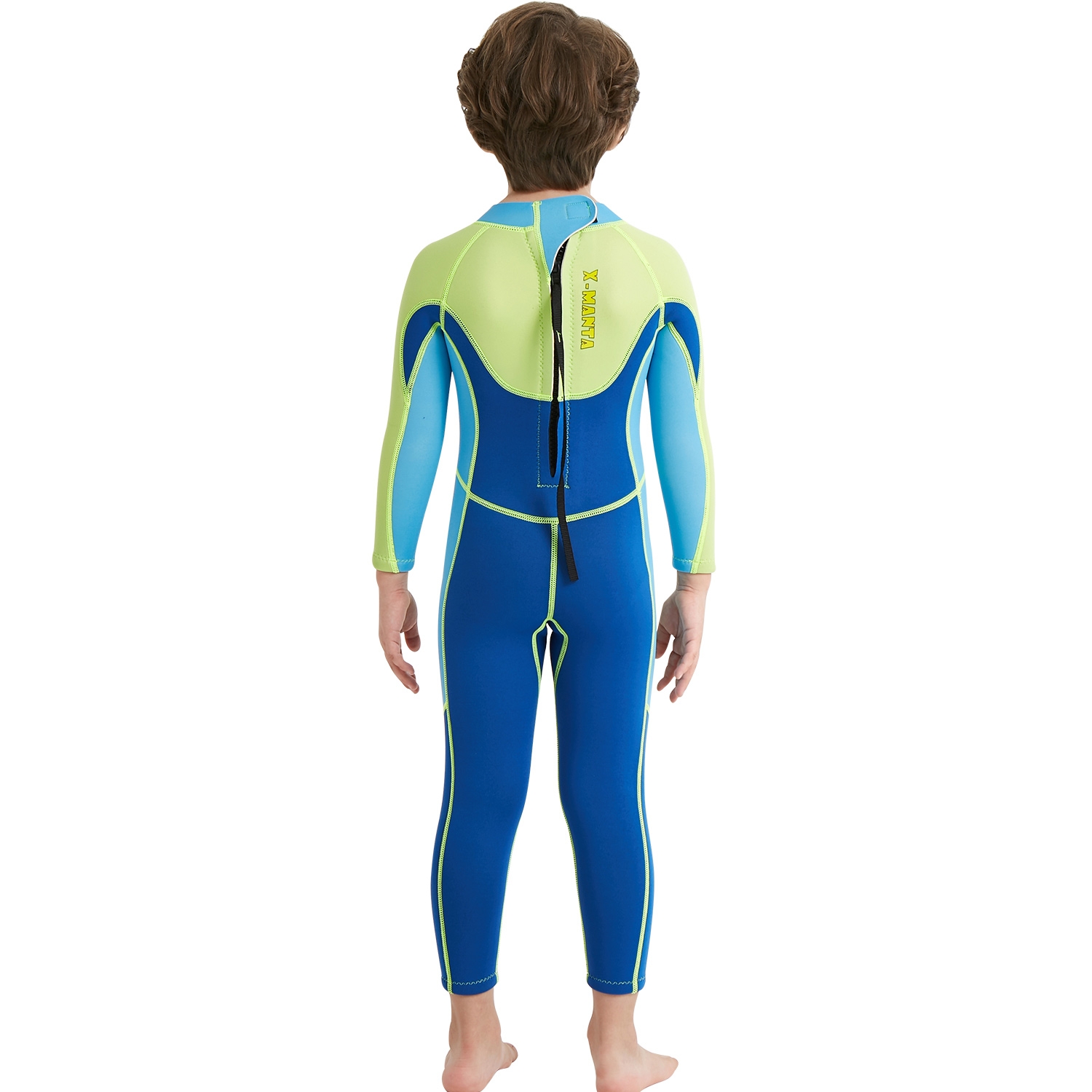 long sleeve anti UV x-manta children  wetsuit swimming suit for boy teen