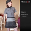fashion trend denim fabric short chef waiter apron