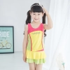 lovely one piece swimwear for little girl Color color 3