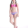 two-pieces teenager girl swimwear for little girl  (25 designs)