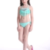 two-pieces teenager girl swimwear for little girl  (25 designs)